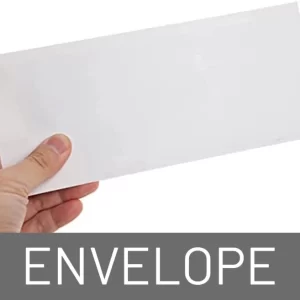 ENVELOP WHITE  10*4.5 80GSM